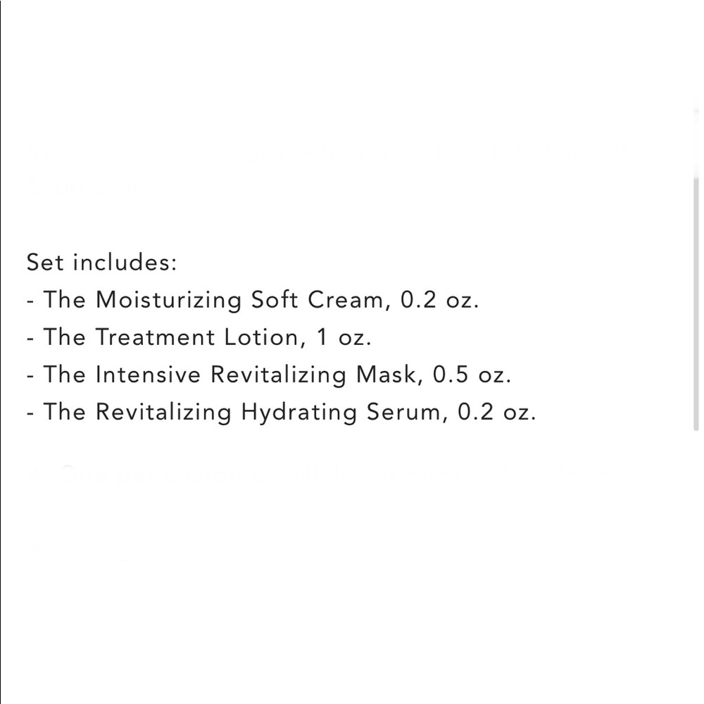 La Mer Set - Picture 2 of 2